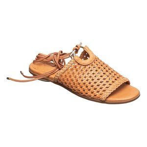 NEW! Antelope Tobacco Ciara Leather Sandal Women 38 (7-7.5 US)